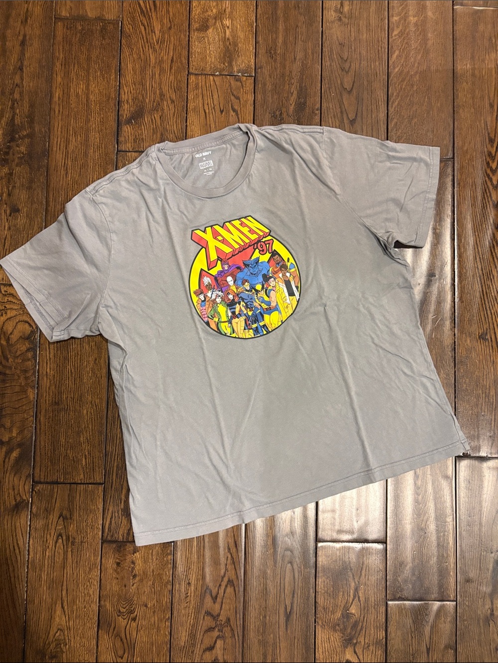 X-Men Graphic Tee - Gray Crewneck Men’s Shirt